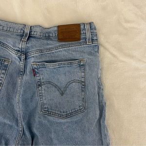 levi rib cage straight jeans